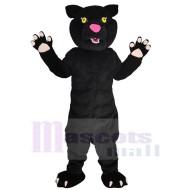 Power Muscles Black Panther Mascot Costume Animal