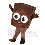 Chocolate feliz Disfraz de mascota Dibujos animados