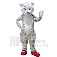 Schneeleopard Maskottchen-Kostüm Für Erwachsene Maskottchenköpfe