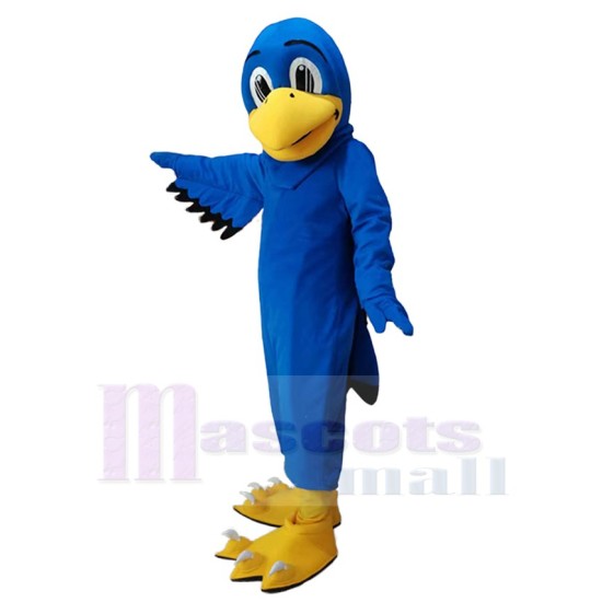 Faucon bleu Mascotte Costume Pour les têtes de mascotte adultes