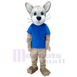 Wilde Katze Maskottchen-Kostüm Für Erwachsene Maskottchenköpfe