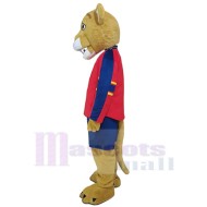 Panther Mascotte Costume Pour les têtes de mascotte adultes