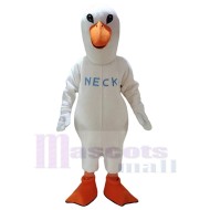 White Goose Mascot Costume For Adults Mascot Heads