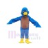 Oiseau bleu Mascotte Costume Pour les têtes de mascotte adultes