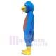 Oiseau bleu Mascotte Costume Pour les têtes de mascotte adultes