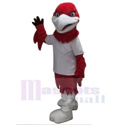 Aigle rouge féroce Mascotte Costume Pour les têtes de mascotte adultes