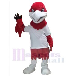 Águila roja feroz Disfraz de mascota Cabezas de mascota para adultos