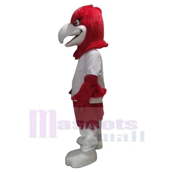 Fierce Red Eagle Mascot Costume For Adults Mascot Heads