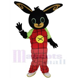 Black Easter Bunny Mascot Costume Animal