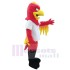 Tempête de feu Aigle rouge féroce Phénix Mascotte Costume Animal
