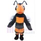 Avispón de abeja negro y naranja Disfraz de mascota Insecto