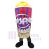 Leckeres Popcorn Maskottchen-Kostüm Karikatur