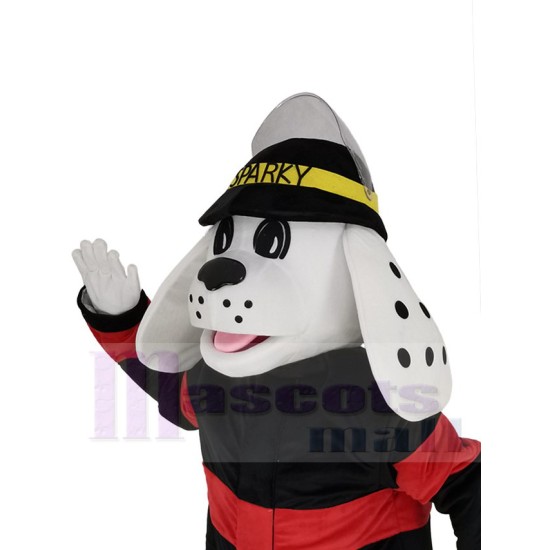  Sparky the Fire Dog Dalmatian Mascot Costume Animal