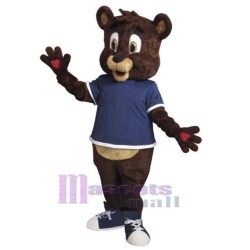 Cute Grizzly Bear Mascot Costume Animal