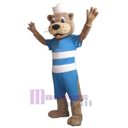 Sports Otter Mascot Costume Animal