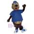 Bear with Blue Hat Mascot Costume Animal