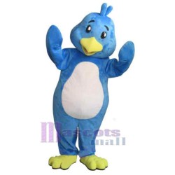 Blue Chicken Mascot Costume Animal