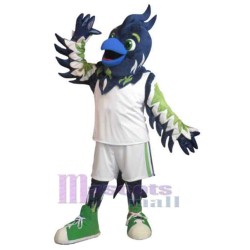 Cool Blue Bird Mascot Costume Animal