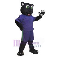 Sport-Panther Maskottchen-Kostüm Tier