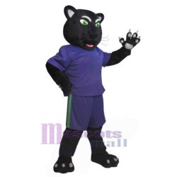 Sport-Panther Maskottchen-Kostüm Tier