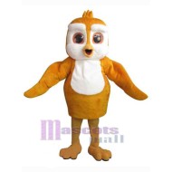 Cute Brown Owl Mascot Costume Animal