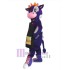 Lila Kuh-Erwachsener Maskottchen-Kostüm Tier