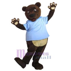 Chocolate Bear Mascot Costume Animal