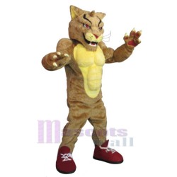 School Cougar Mascot Costume Animal