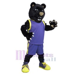 Power Black Bear Mascot Costume Animal