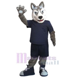 Starker Husky-Hund Maskottchen-Kostüm Tier