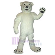 Ours blanc fort Mascotte Costume Animal