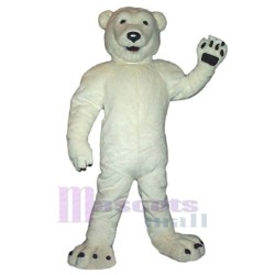 Ours blanc fort Mascotte Costume Animal