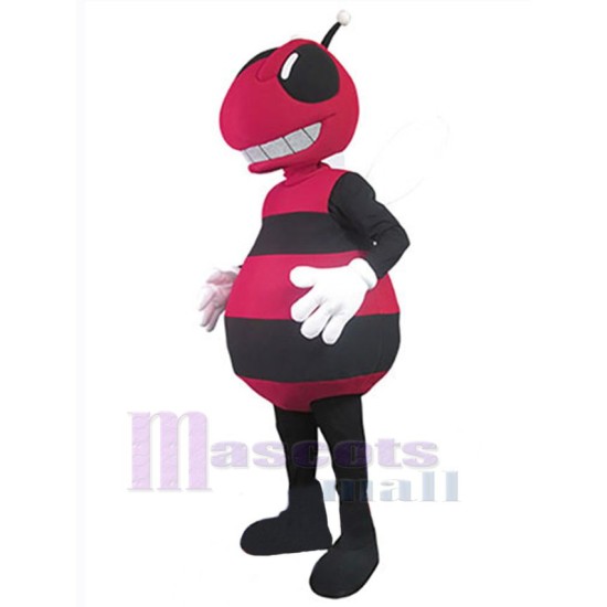 Happy Bee Mascot Costume Insect