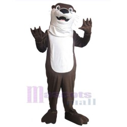 Strong Otter Mascot Costume Animal