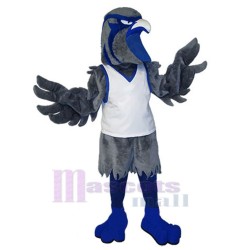 Gray Hawk Mascot Costume Animal