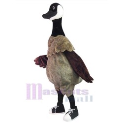 Brown Goose Mascot Costume Animal