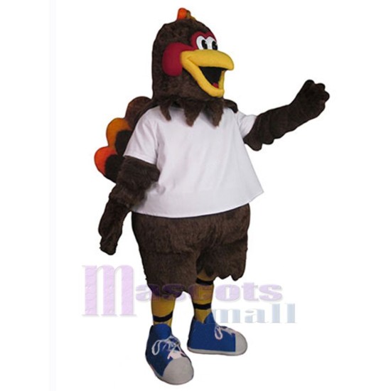 Fat Turkey Mascot Costume Animal