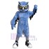 Hibou fort bleu Mascotte Costume Animal