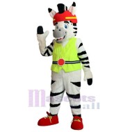 Schönes Zebra Maskottchen-Kostüm Tier