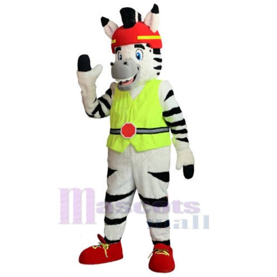Lovely Zebra Mascot Costume Animal