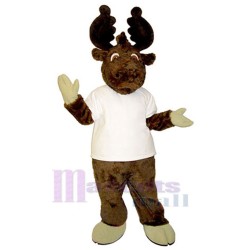 Cute Moose Mascot Costume Animal