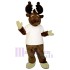 Cute Moose Mascot Costume Animal