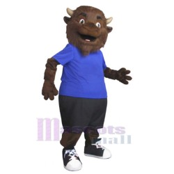 Funny Bison Mascot Costume Animal