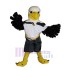 Aigle Noir Mascotte Costume Animal