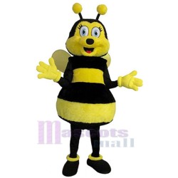 Mädchen Biene Maskottchen-Kostüm Insekt