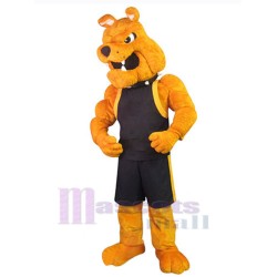 Bulldog Boy Dog Mascot Costume Animal