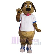 Perro marrón Disfraz de mascota Animal