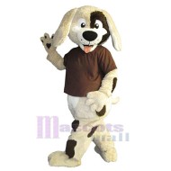 T-shirt chien en marron Mascotte Costume Animal