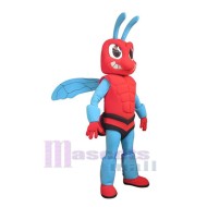 Rote Hornisse Maskottchen-Kostüm Insekt