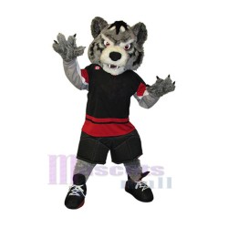 Cooler Wolf Maskottchen-Kostüm Tier